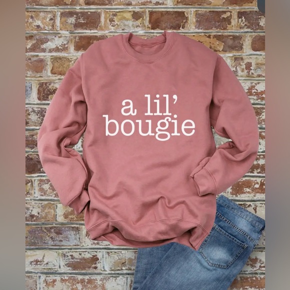 “A lil’ bougie” sweatshirt - Picture 5 of 5